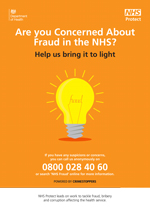 FCRL poster concerned about NHS fraud