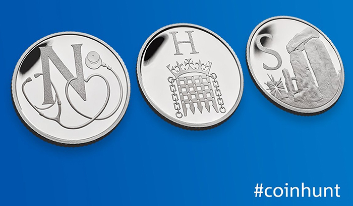 NHS70 coins