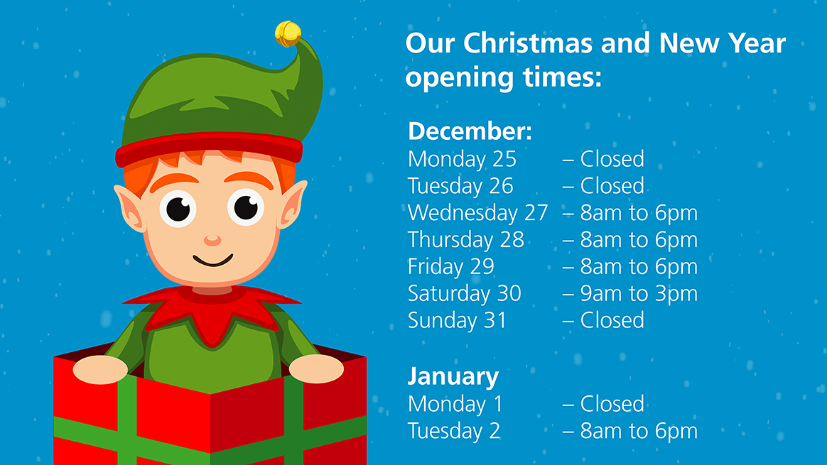 Contact Centre opening times for student services