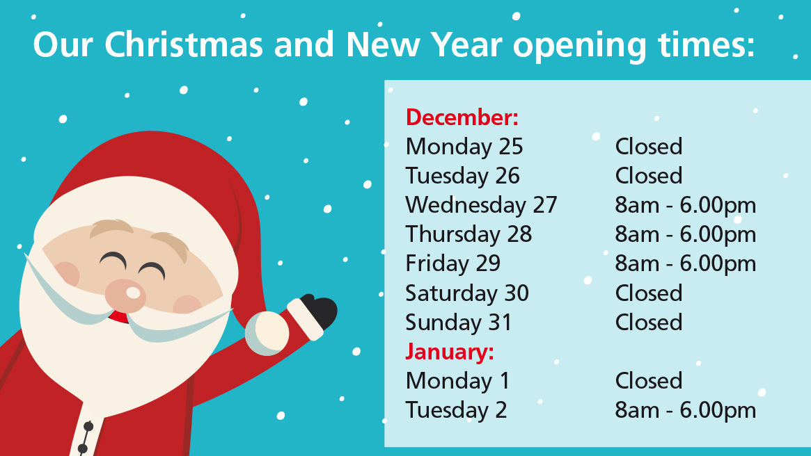 Pensions Christmas New Year Opening times 2017