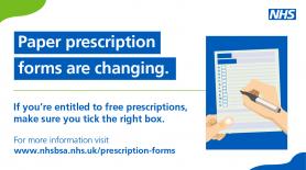 Paper FP10 prescription forms are changing